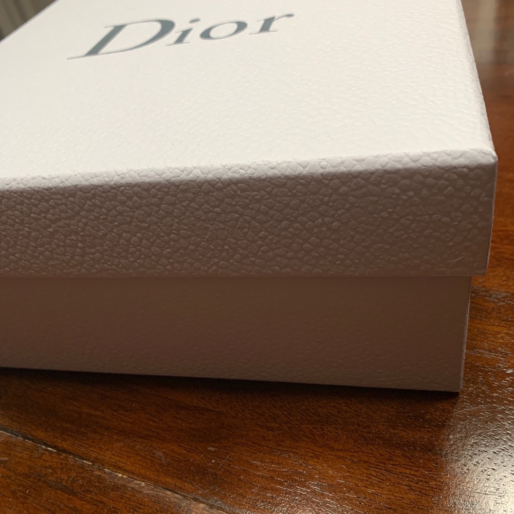 Dior Square Box White Grey Gifting Storage - Picture 3 of 7